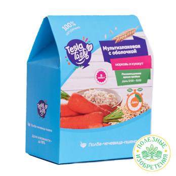 Каша полба-чечевица- пшено Морковь и кунжут