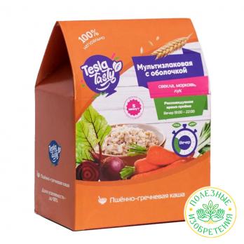 Каша пшенно-гречневая Свекла, морковь и лук